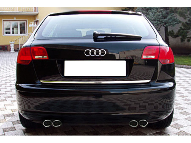 ChromZierleiste für Kofferraum Audi A3 Série 2 Phase 2 Sportback 081 Audi A3 Série 2 Sportback 0408 Audi S3 0626 Audi S3 sportback 0626 Audi S3 sportback 9803