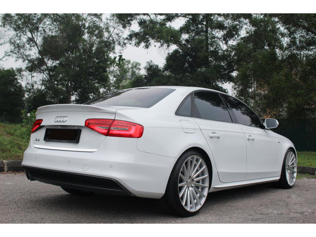 ChromZierleiste für Kofferraum Audi A4 série 3 0711
