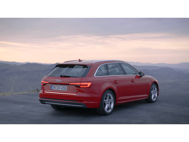 ChromZierleiste für Kofferraum Audi A4 série 4 avant 1519