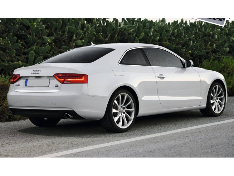 Chrom-Zierleiste f&uuml;r Kofferraum Audi A5 Cabriolet phase 2 11-16 Audi A5 Coup&eacute; phase 2 11-16 Audi A5 