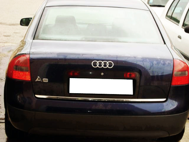 ChromZierleiste für Kofferraum Audi A6 Série 2 9701 Audi A6 Série 2 Avant 9705 Audi A6 Série 2 Phase 2 0104 Audi A6 Série 2 Phase 2 Avant 0105