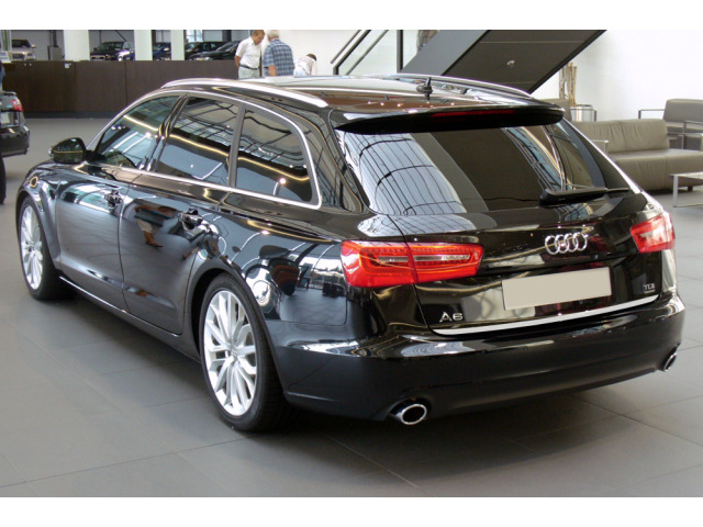 ChromZierleiste für Kofferraum Audi A6 Série 4 Avant 1015  Audi A6 Série 4 Phase 2 Avant 1418