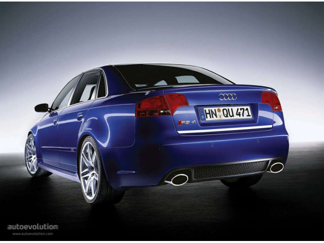 ChromZierleiste für Kofferraum Audi RS4 0508