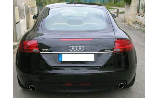 ChromZierleiste für Kofferraum
