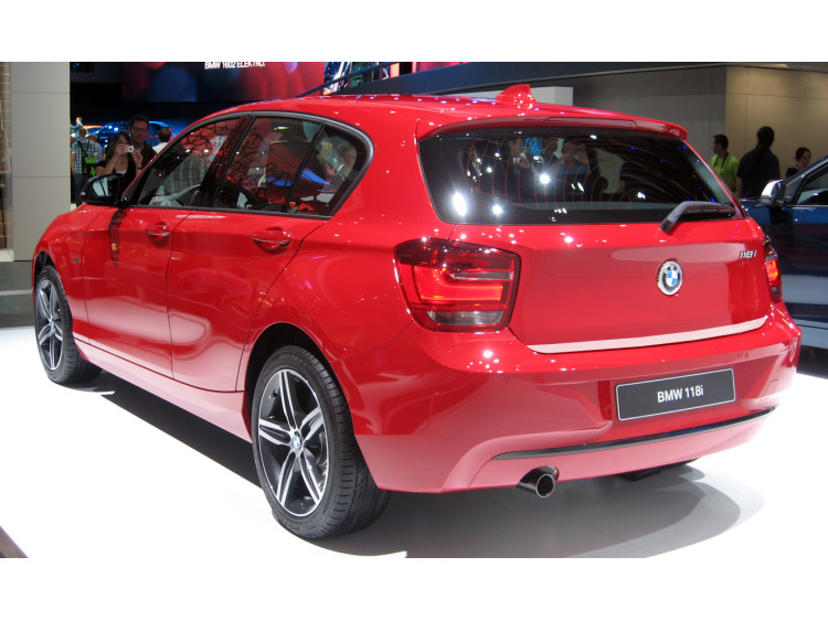 Chrom-Zierleiste f&uuml;r Kofferraum BMW S&eacute;rie 1 F20 11-15