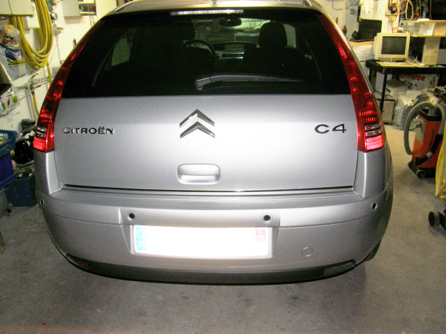 ChromZierleiste für Kofferraum Citroën C4 0411 Citroën C4 Berline Citroën C4 Coupé Citroën C4 Picasso 0712