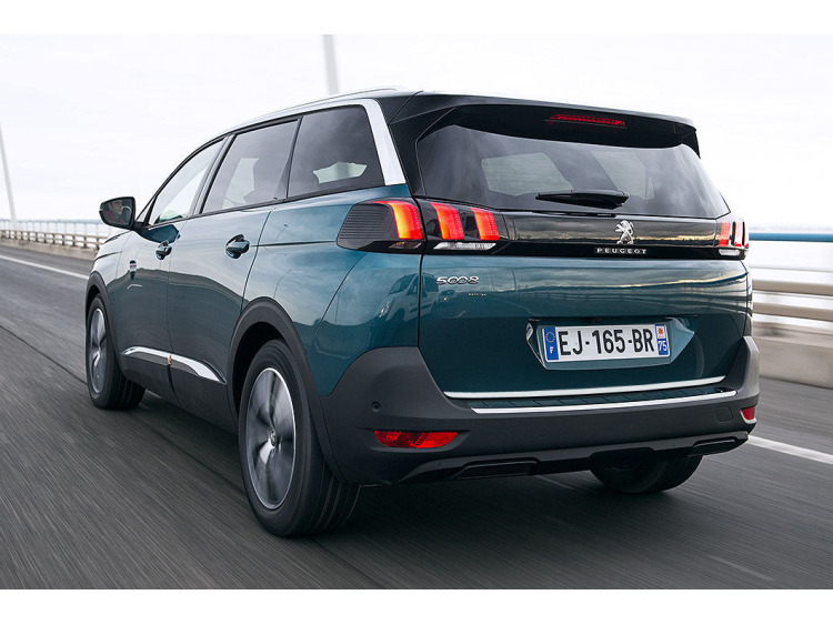 Chrom-Zierleiste f&uuml;r Kofferraum Peugeot 5008 II 17-24