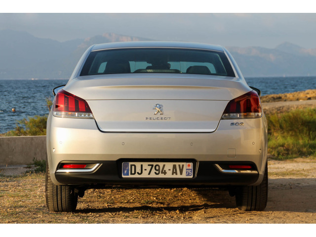 ChromZierleiste für Kofferraum Peugeot 508 Berline phase 2