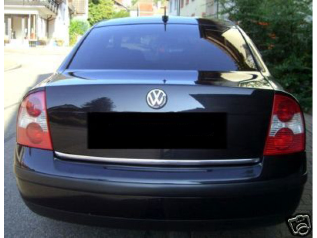 ChromZierleiste für Kofferraum VW Fox VW Golf 1 VW Golf 2 VW Golf 3 VW Golf 5 SW VW Golf 6 Plus VW Golf 6 SW VW Golf 7 VW Golf 7 SW VW Golf Sportsvan VW Jetta VW Phaeton VW Sharan VW Touareg