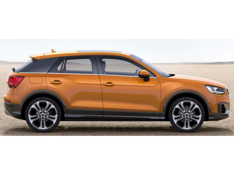 Chromleiste f&uuml;r die untere Fensterkontur Audi Q2