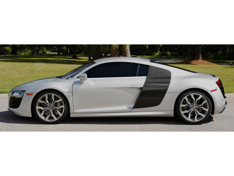 Chromleiste f&uuml;r die untere Fensterkontur Audi R8