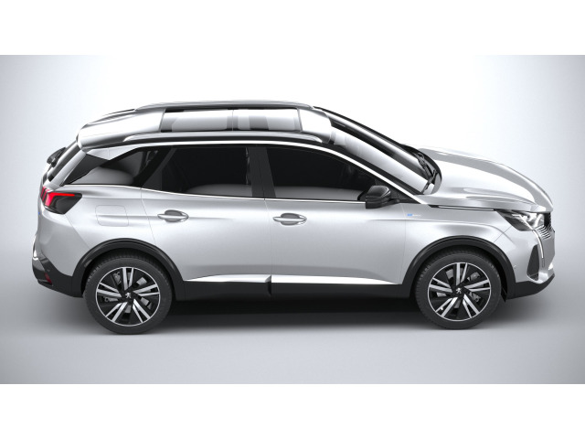 Chromleiste für die untere Fensterkontur Peugeot 3008 II phase 2 2024