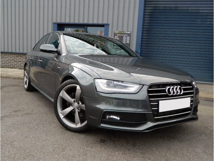 Chromleiste f&uuml;r K&uuml;hlergrill Audi A4 s&eacute;rie 4 15-19