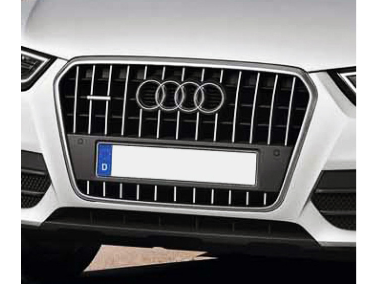 Chromleiste f&uuml;r K&uuml;hlergrill Audi Q3