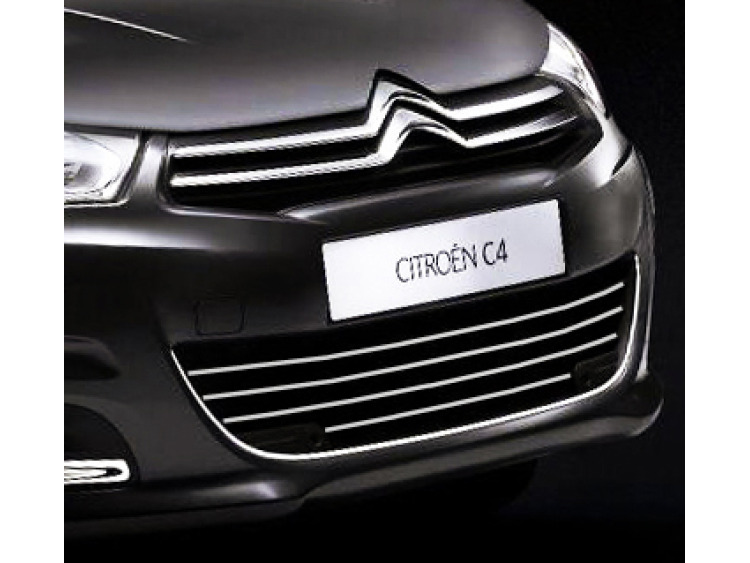 Chromleiste f&uuml;r K&uuml;hlergrill Citro&euml;n C4 11-26