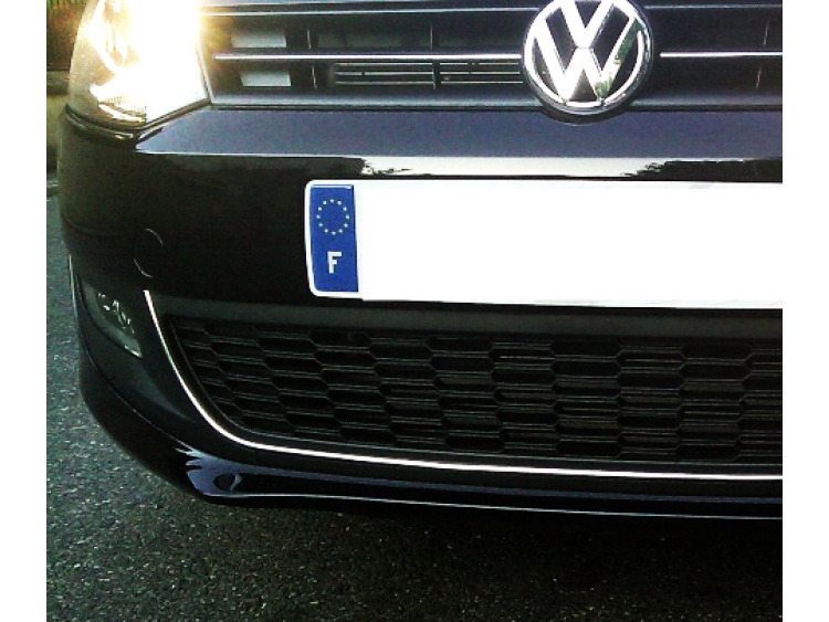 Chromleiste f&uuml;r K&uuml;hlergrill-Konturen VW Golf 6 VW Golf 6 cabriolet VW Polo 6
