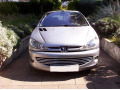 Chromleiste f&uuml;r K&uuml;hlergrill Peugeot 206 Peugeot 206 CC Peugeot 206 SW