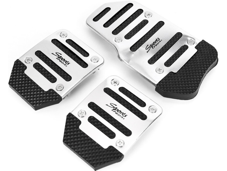 Kit 3 Stahlpedale f&uuml;r Schaltgetriebe