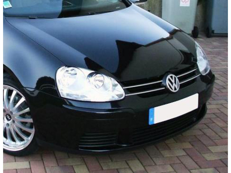 Zier-Chromleiste f&uuml;r K&uuml;hlergrill-Oberteil VW Golf 5