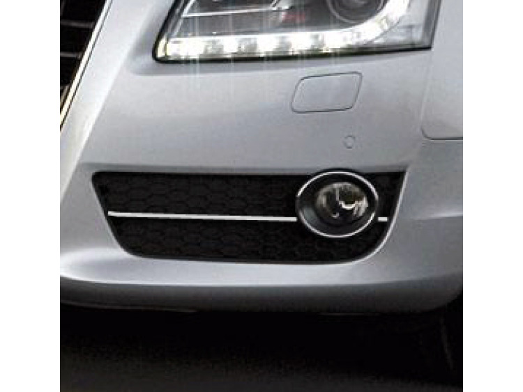 Zier-Chromleiste f&uuml;r Nebelscheinwerfer Audi A5 Cabriolet 09-11 Audi A5 Coup&eacute; 07-11 Audi A5 Sportback 09-11