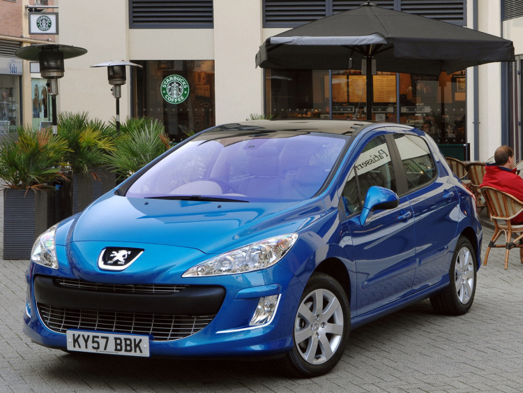 Zier-Chromleiste f&uuml;r Nebelscheinwerfer Peugeot 308 07-13