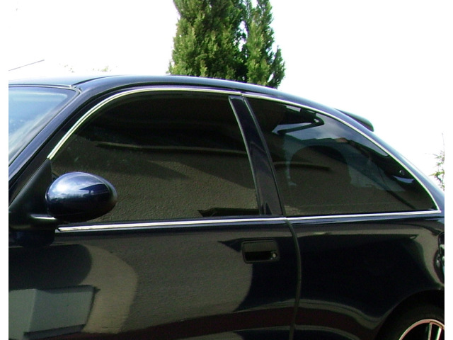 ZierChromleiste für seitliche Autofensterkonturen MG ZR Rover 25 Rover 200 Rover 220