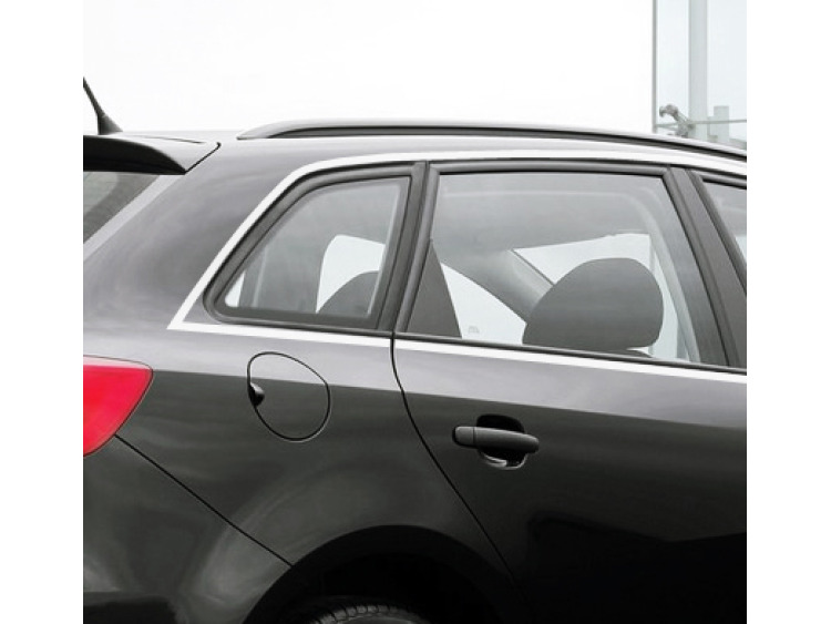 Zier-Chromleiste f&uuml;r seitliche Autofensterkonturen Seat Ibiza ST